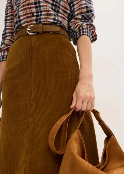 Outlet Falda de pana Mujer Faldas