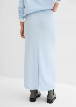 Falda de punto con aspecto de punto Mujer Faldas|Ropa Cómoda