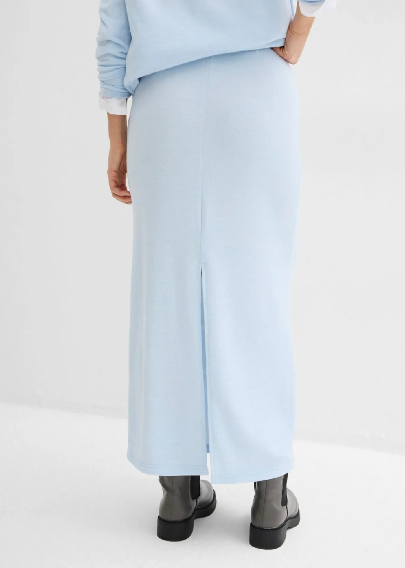 Falda de punto con aspecto de punto Mujer Faldas|Ropa Cómoda