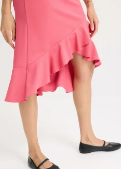 Best Falda de punto con volantes Mujer Faldas