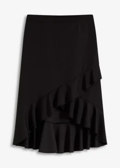 Outlet Falda de punto con volantes Mujer Faldas