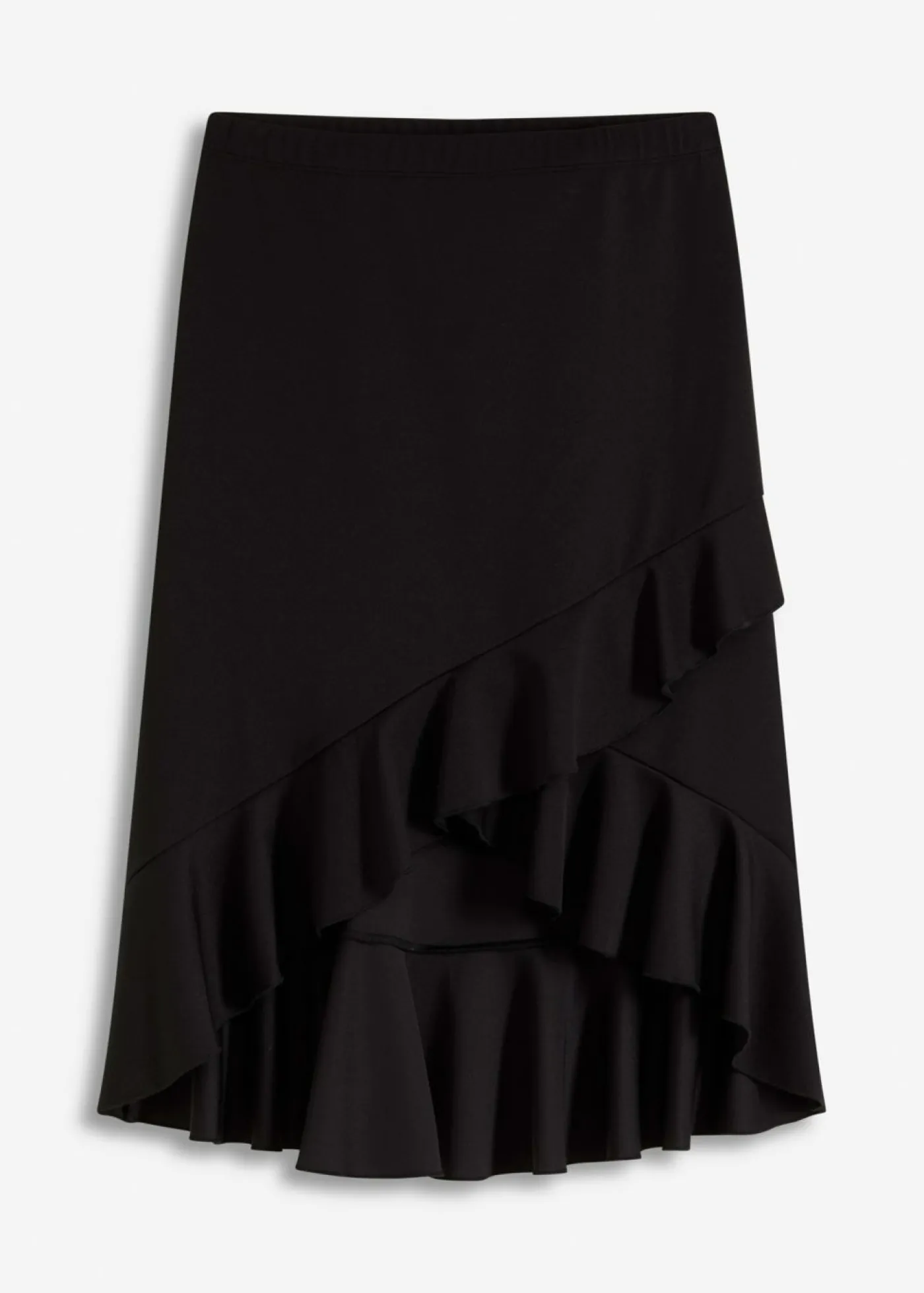 Outlet Falda de punto con volantes Mujer Faldas