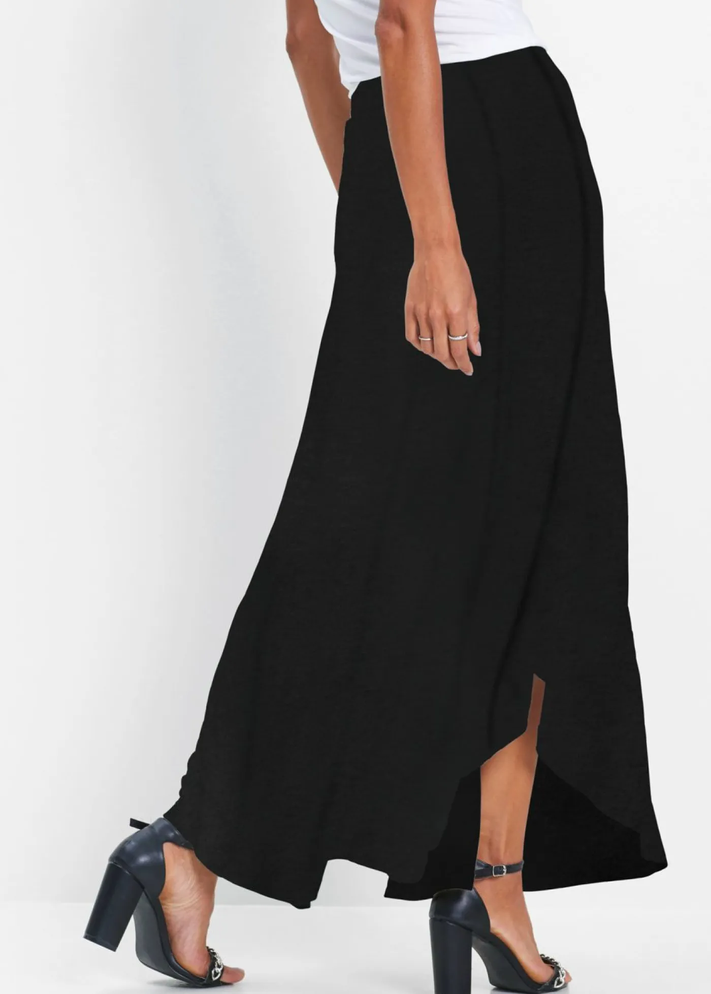 Outlet Falda de punto de mezcla de viscosa Mujer Faldas