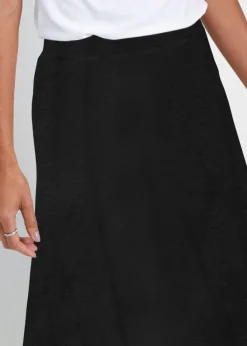 Outlet Falda de punto de mezcla de viscosa Mujer Faldas