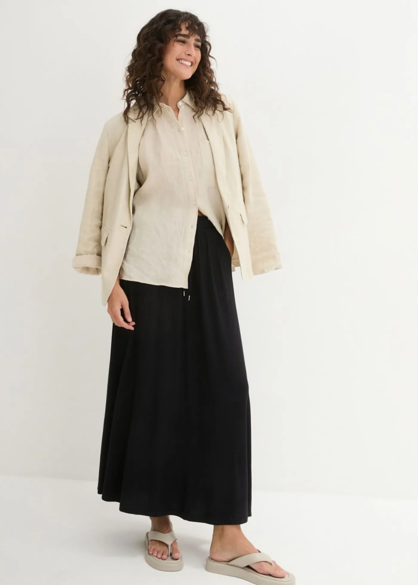 Discount Falda de punto en mezcla de viscosa Mujer Faldas