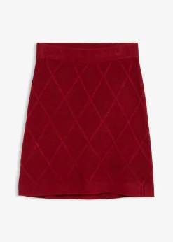 Discount Falda de punto trenzado Mujer Faldas
