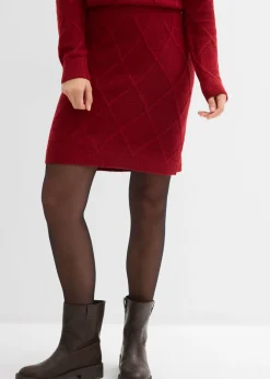 Discount Falda de punto trenzado Mujer Faldas