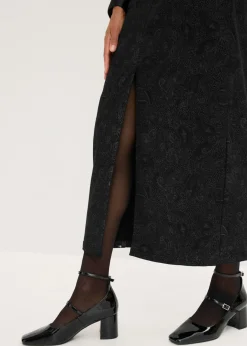 Discount Falda elástica de algodón Mujer Faldas