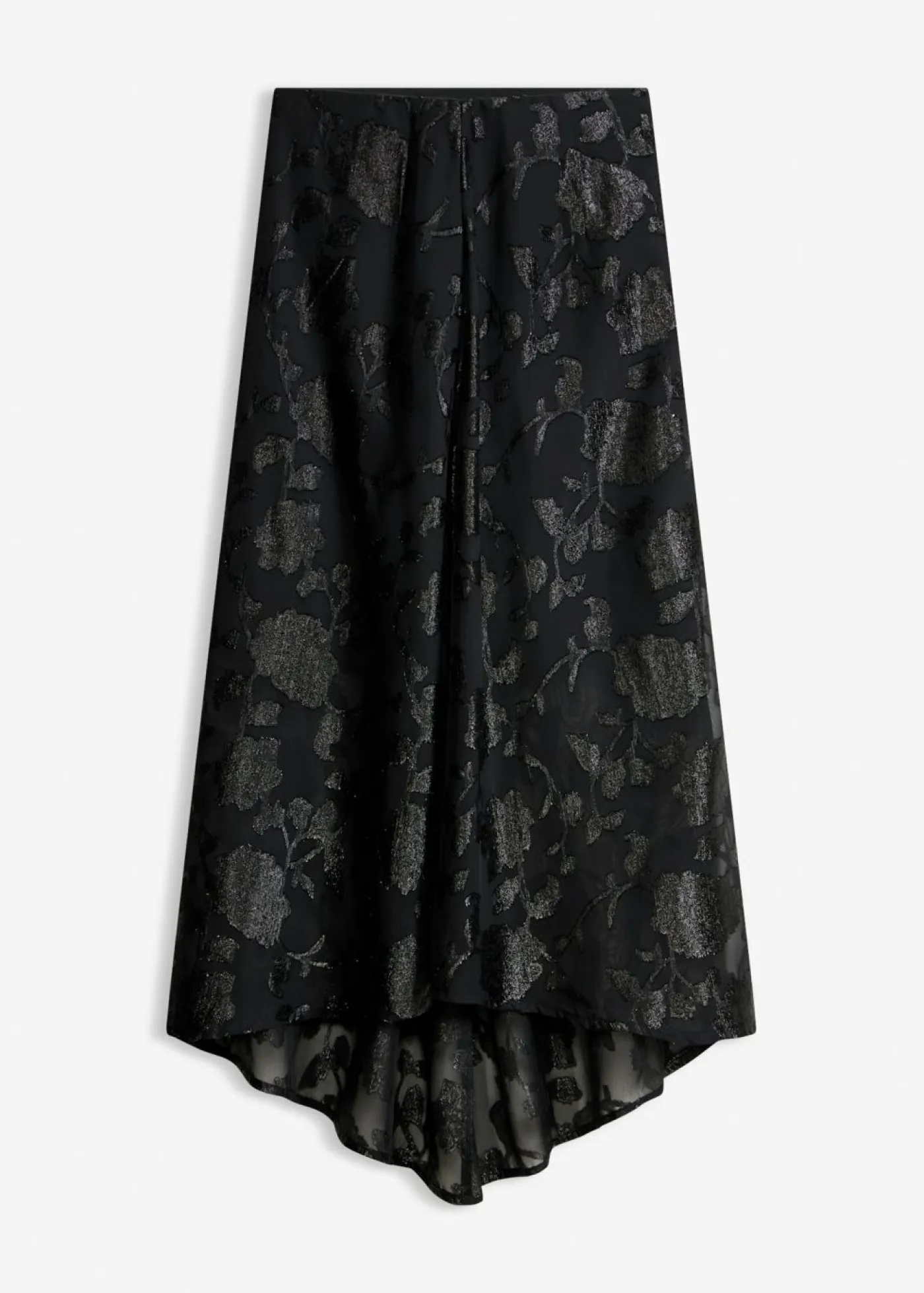 Online Falda larga con dobladillo asimétrico Mujer Faldas|Ropa Elegante