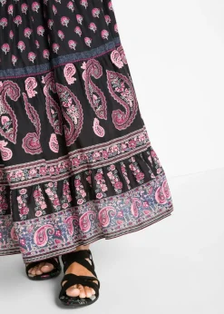 Best Falda larga de algodón puro Mujer Faldas|Novedades