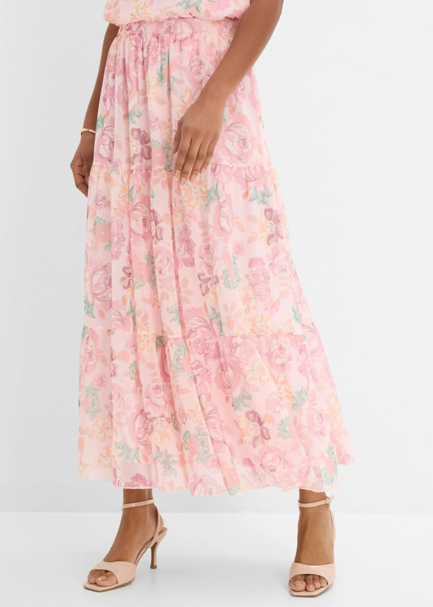 Discount Falda larga de malla suave Mujer Faldas|Tallas Pequeñas