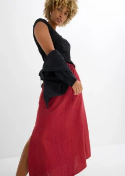 Discount Falda larga de muselina Mujer Faldas