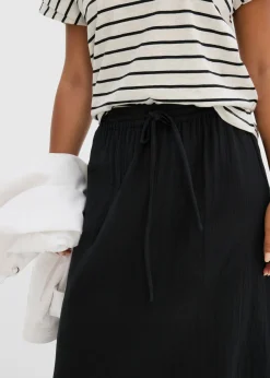 Online Falda larga de muselina Mujer Faldas