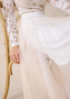 Online Falda larga de tul Mujer Faldas