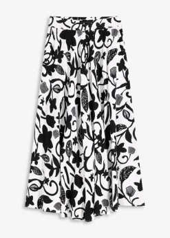 Clearance Falda larga de viscosa fluida Mujer Faldas