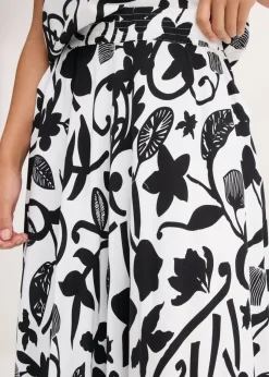 Clearance Falda larga de viscosa fluida Mujer Faldas