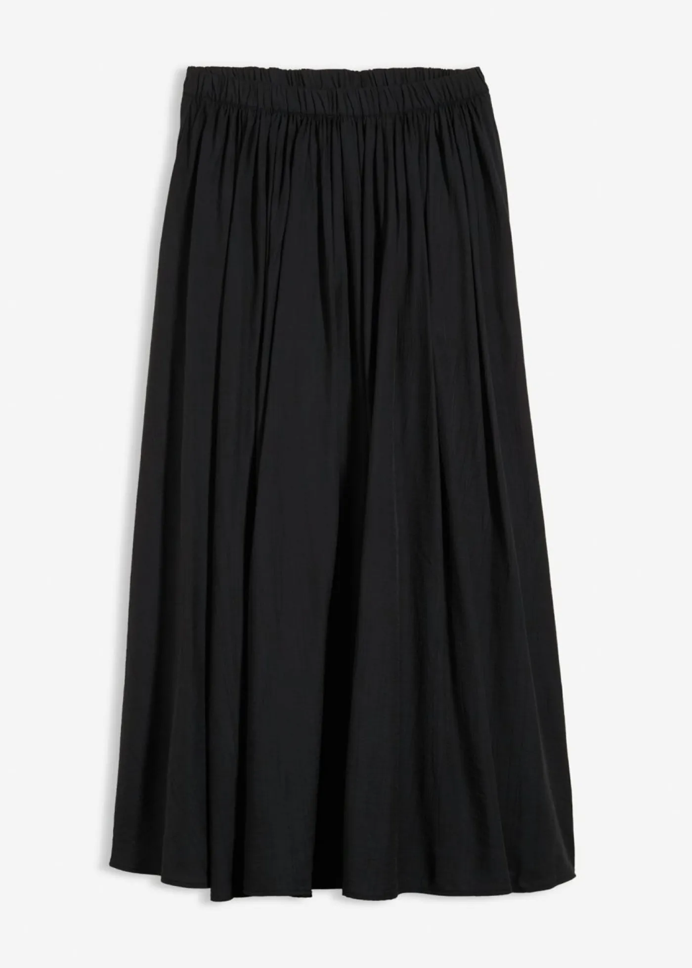 Outlet Falda maxi de mezcla de viscosa fluida Mujer Faldas