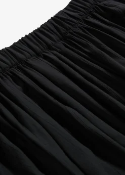 Outlet Falda maxi de mezcla de viscosa fluida Mujer Faldas