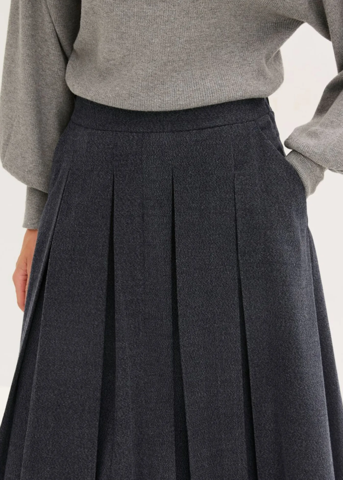 Outlet Falda midi Mujer Faldas|Tallas Pequeñas