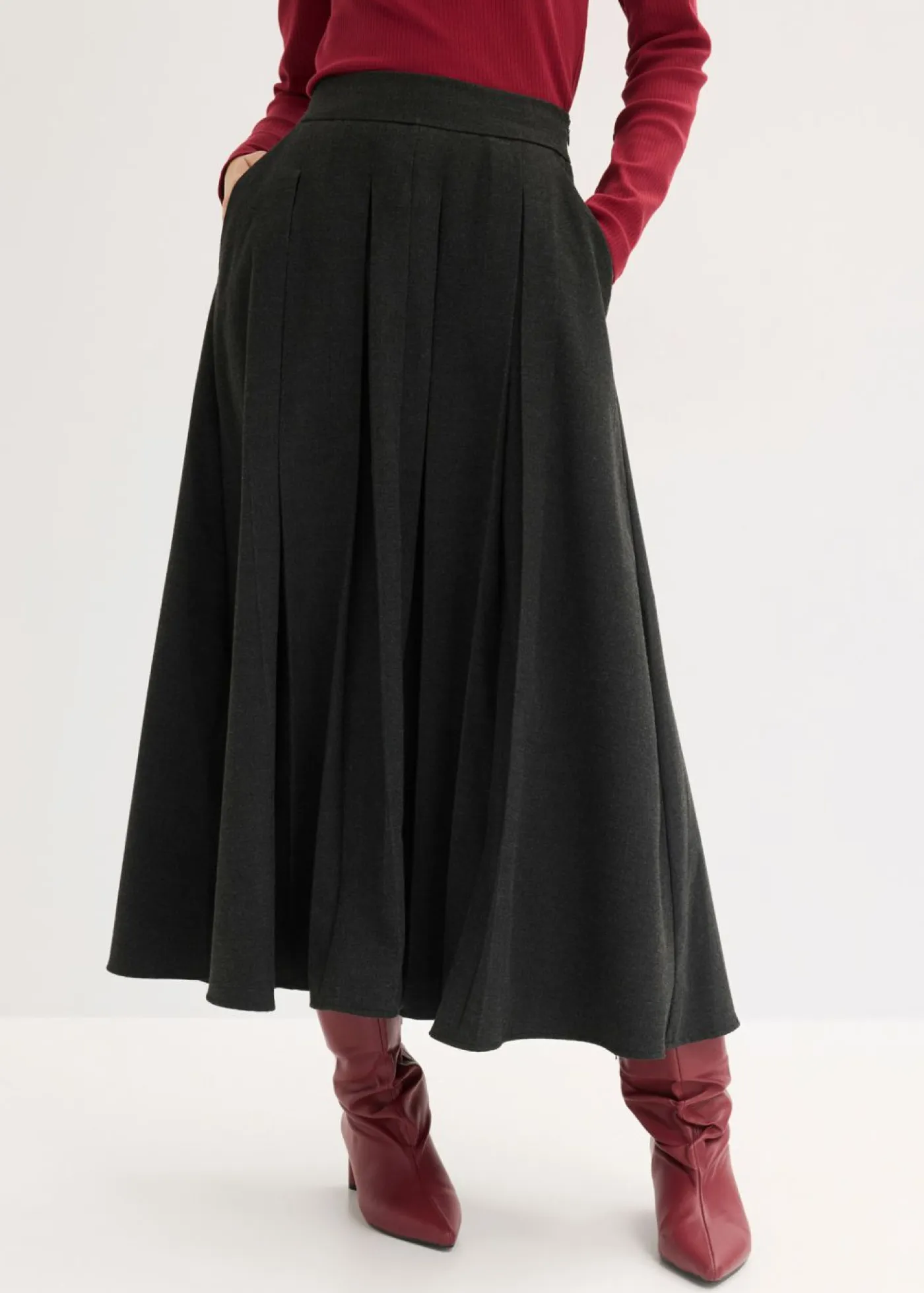 Best Falda midi Mujer Faldas|Tallas Pequeñas