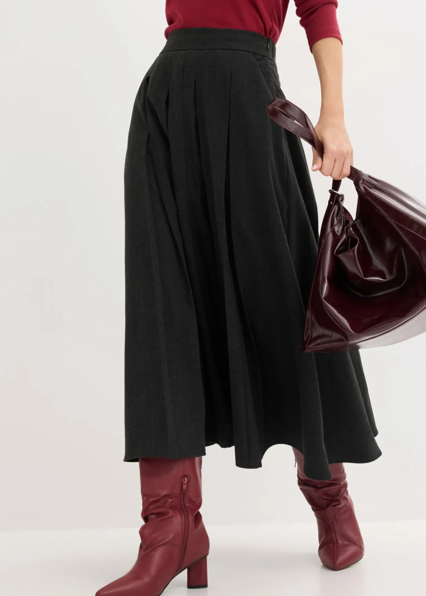 Best Falda midi Mujer Faldas|Tallas Pequeñas