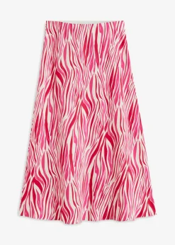 Discount Falda midi con cintura cómoda Mujer Faldas