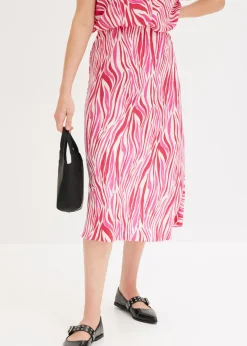 Discount Falda midi con cintura cómoda Mujer Faldas
