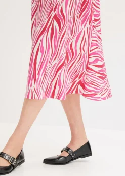 Discount Falda midi con cintura cómoda Mujer Faldas