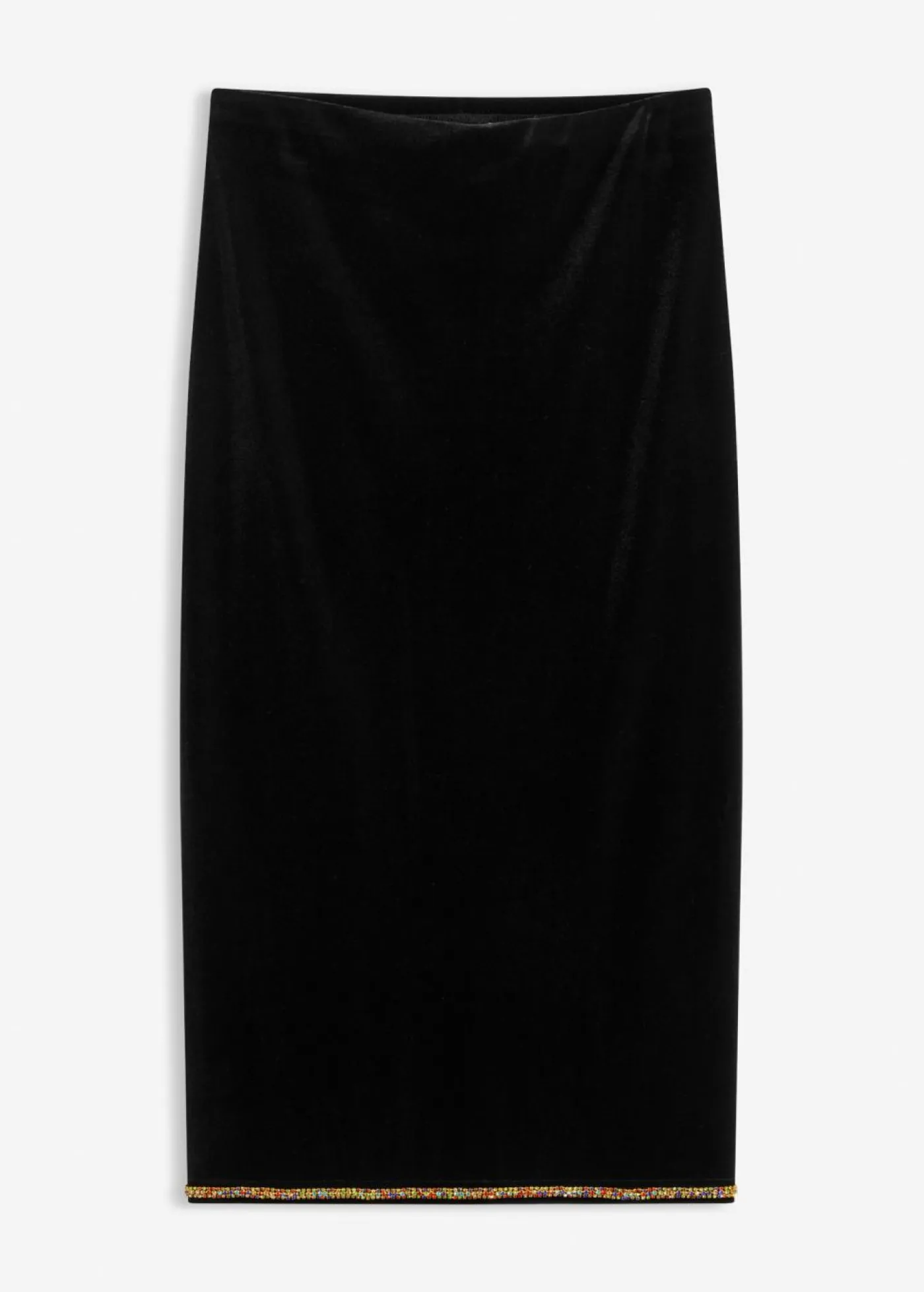 Best Falda midi con piedras brillantes Mujer Faldas