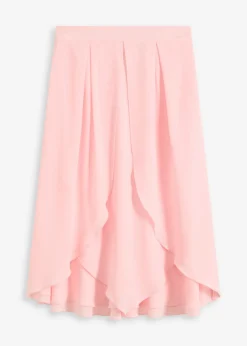 Clearance Falda midi con volantes Mujer Faldas