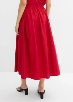 Hot Falda midi de algodón puro Mujer Conjuntos De Ropa|Esenciales