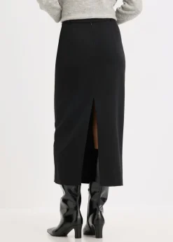 Best Falda midi de mezcla de viscosa Mujer Faldas