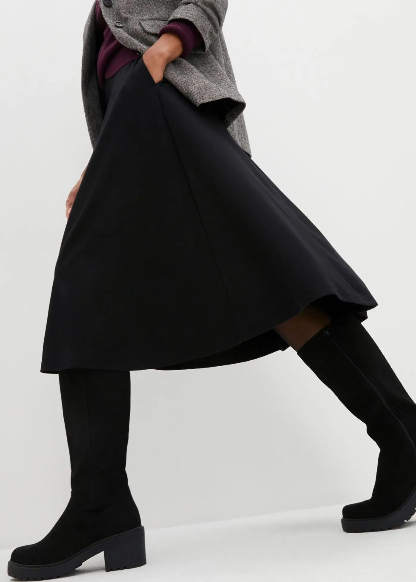 Sale Falda midi de Punto di Roma Mujer Faldas