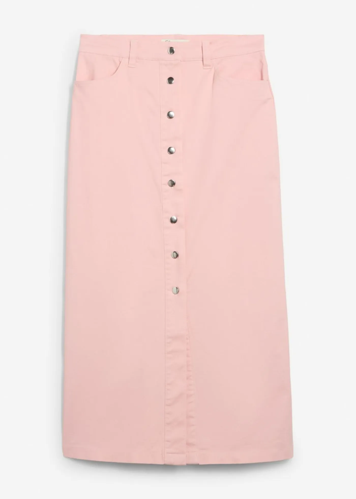 Online Falda midi de sarga Mujer Faldas