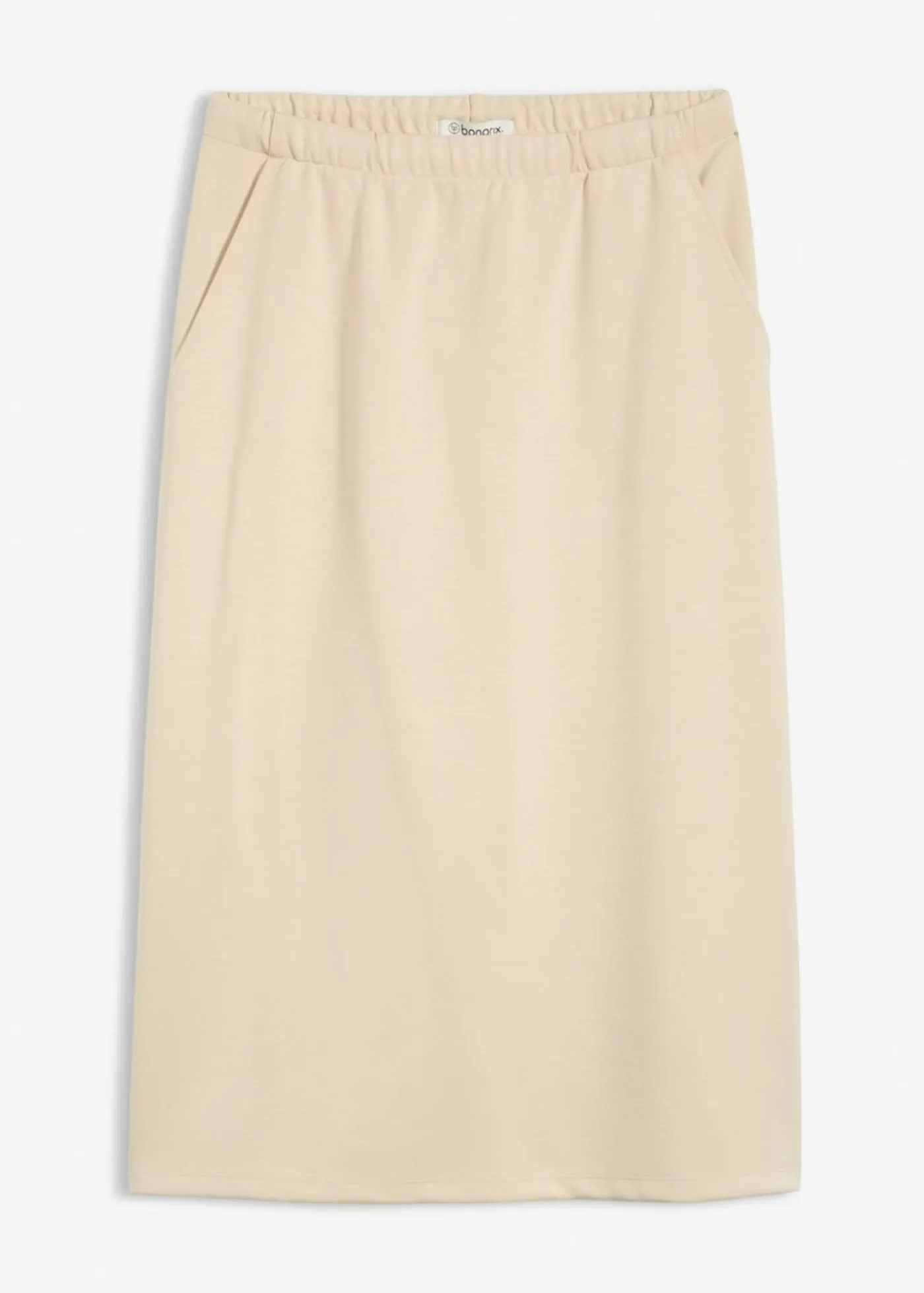 Falda midi de suave neopreno Mujer Faldas