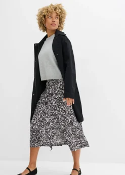 Sale Falda midi de viscosa Mujer Faldas