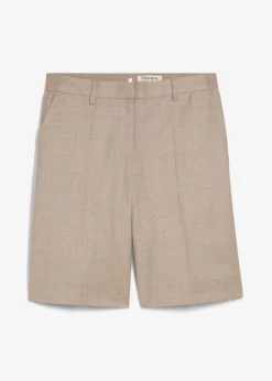 Falda pantalón con contenido de lana Mujer Premium|Pantalones