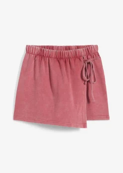 Discount Falda pantalón de algodón orgánico puro Mujer Pantalones