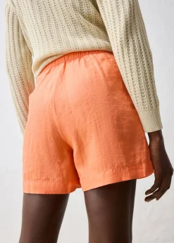 Hot Falda pantalón de lino puro Mujer Premium|Shorts