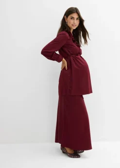 Discount Falda premamá de satén Mujer Premamá
