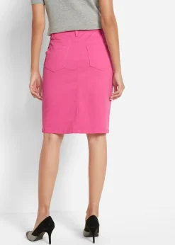 Best Falda vaquera elástica Mujer Faldas