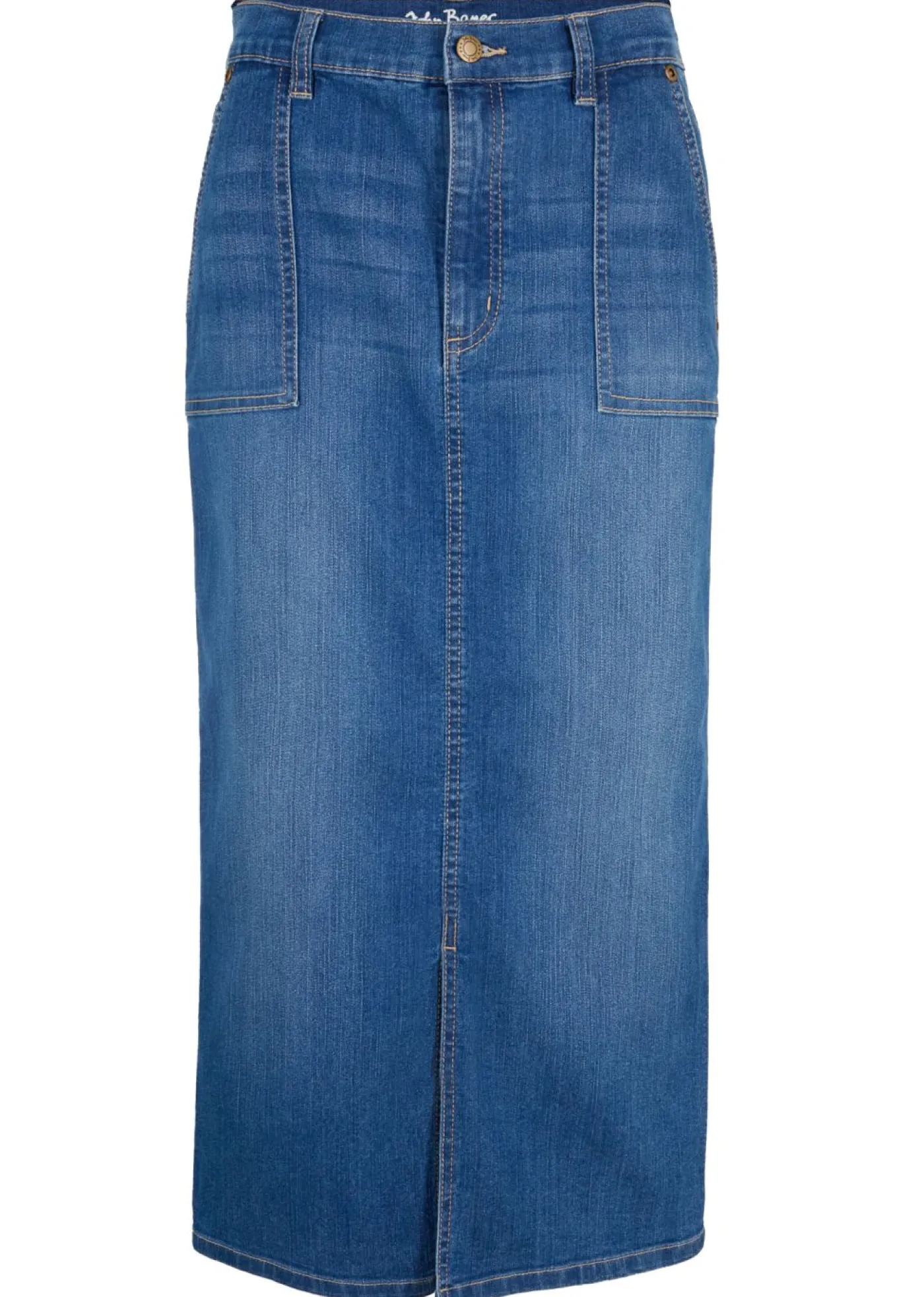 Outlet Falda vaquera elástica Mujer Faldas