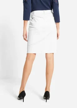 Outlet Falda vaquera elástica Mujer Faldas