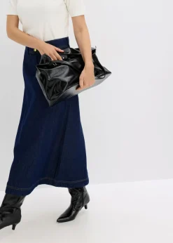 Discount Falda vaquera midi Mujer Faldas