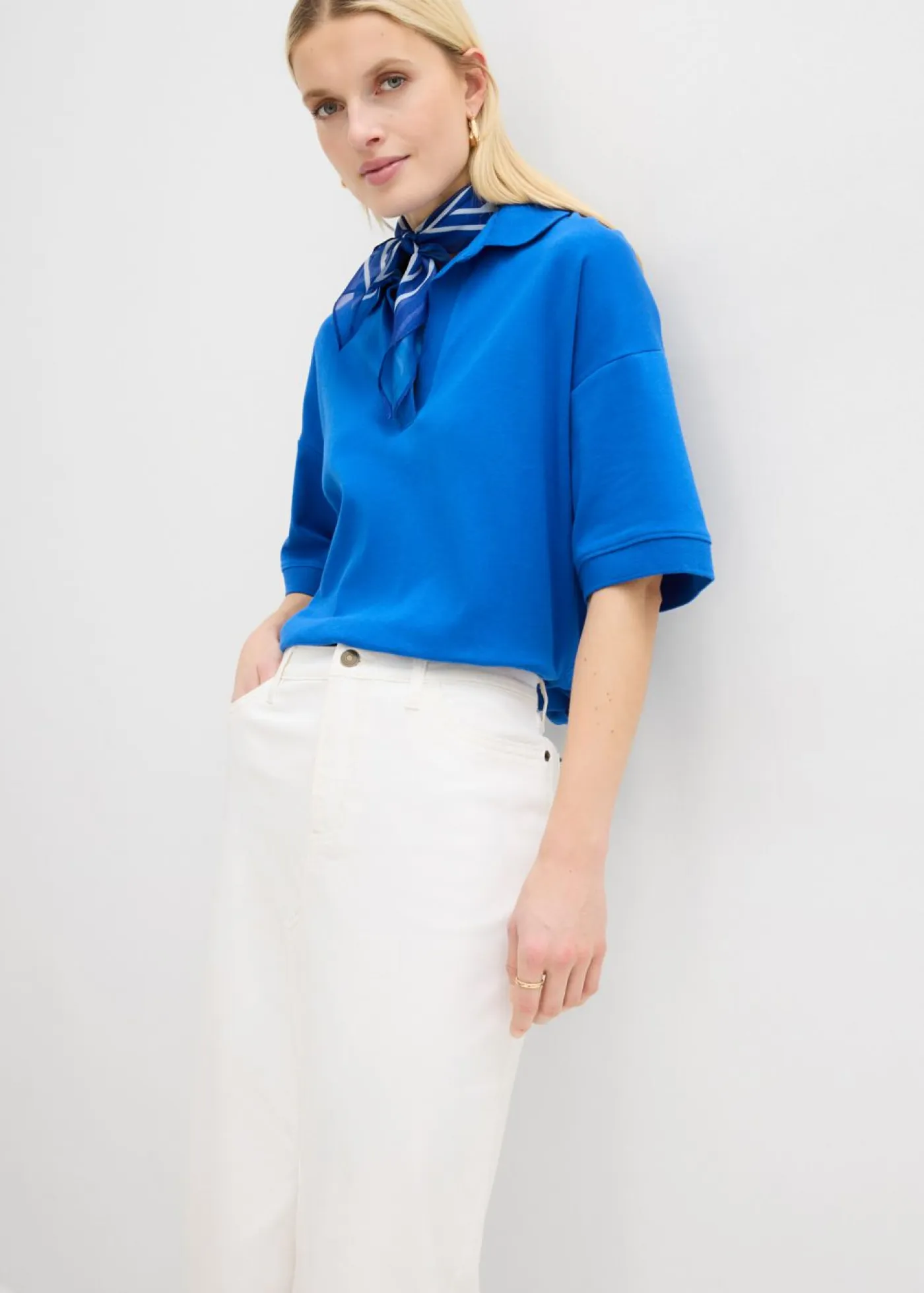 New Falda vaquera midi Mujer Faldas|Novedades