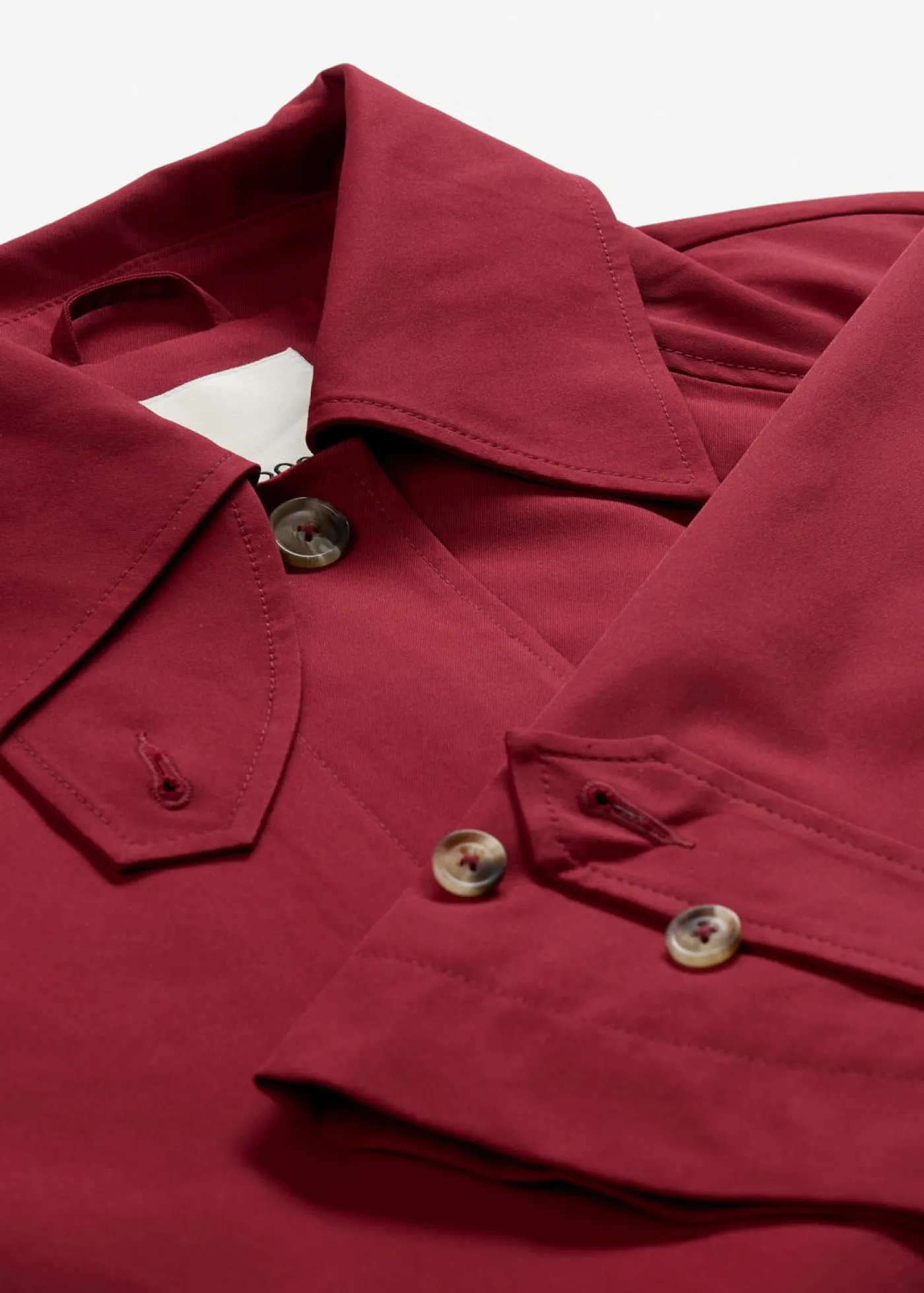 Clearance Gabardina con trabillas Mujer Esenciales|Chaquetas Y Abrigos