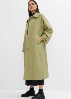 Clearance Gabardina con trabillas Mujer Esenciales|Chaquetas Y Abrigos