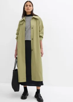 Clearance Gabardina con trabillas Mujer Esenciales|Chaquetas Y Abrigos