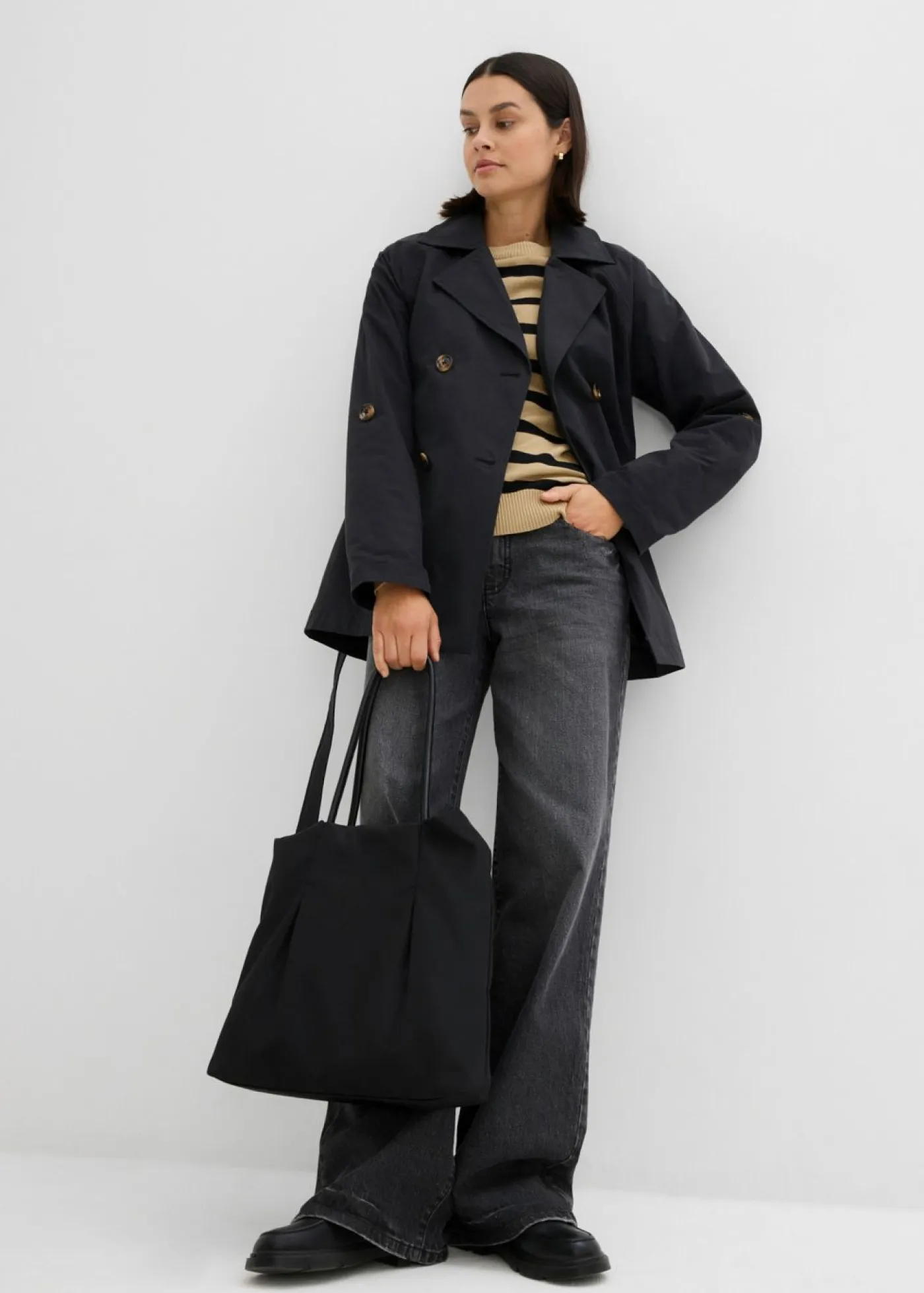 Hot Gabardina corta Mujer Chaquetas Y Abrigos