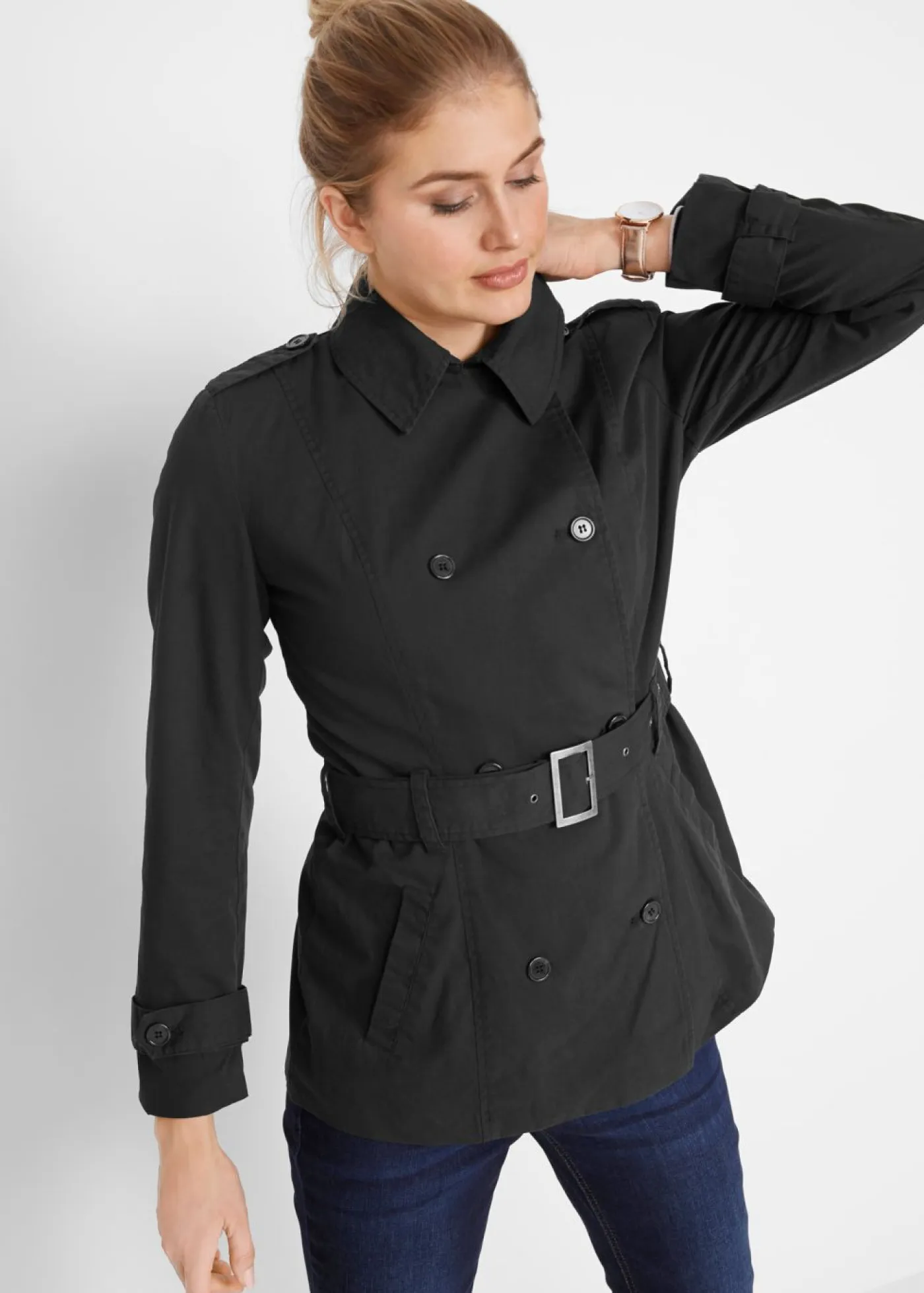 Gabardina corta Mujer Chaquetas Y Abrigos